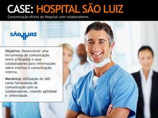 CASE: NEXTELInteração de torpedo de voz e facebookA Nextel lançou uma campanha que mistura redes sociais e torpedo de voz. Você pode criar um vídeo, em que os atores são seus contatos do Facebook. O ator Fábio Assunção, interpretando um psiquiatra, contará um história que envolverá os amigos selecionados. No final do filme, você receberá uma ligação de Fábio Assunção e depois pode compartilhá-lo no Facebook e Twitter.