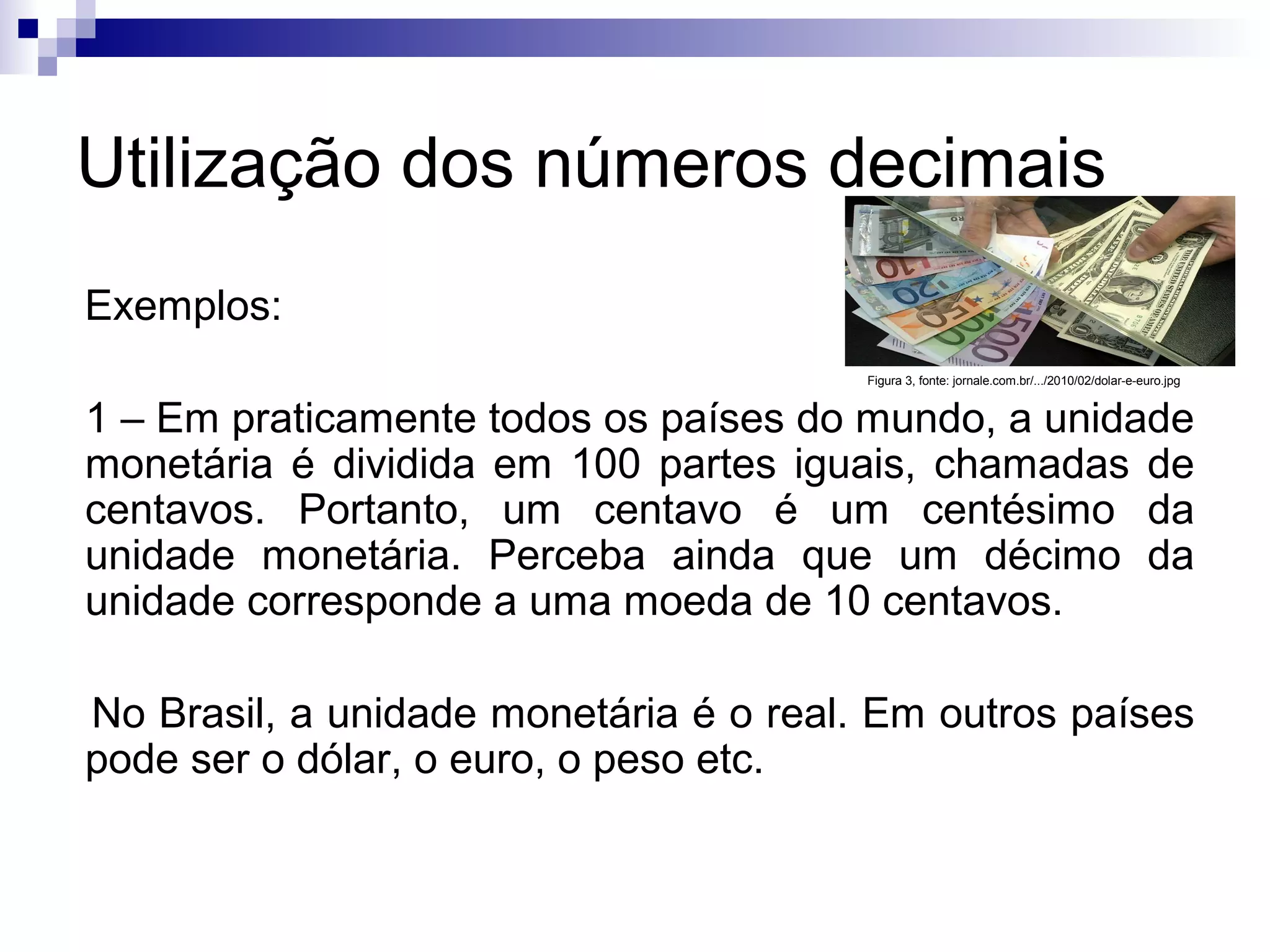 Aula Números Decimais | PPT