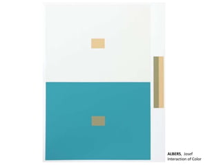 ALBERS, Josef 
Interaction of Color 
 