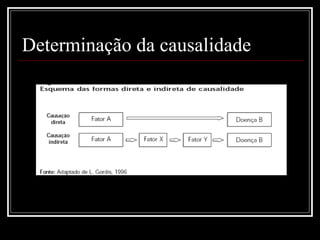 Determinação da causalidade
 