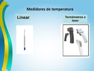 Medidores de temperatura
Linear Termômetros a
laser
 