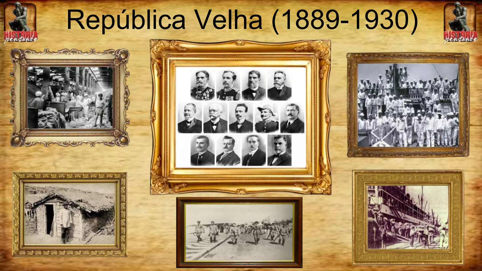 Aula república velha (1889-1930) - resumo - história pensante | PPTX
