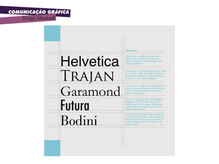 COMUNICAÇÃO GRÁFICA
Diogo Maduell
 