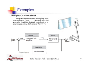41Carlos Alexandre Mello – cabm@cin.ufpe.br
Exemplos
 