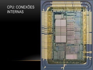 CPU: CONEXÕES
INTERNAS
 