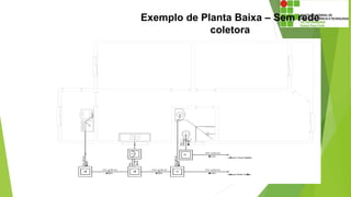 Exemplo de Planta Baixa – Sem rede
coletora
 