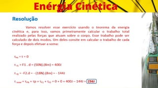 Aula 008 energia cinetica