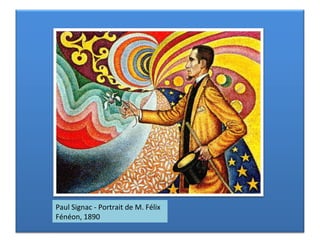 Paul Signac - Portrait de M. Félix Fénéon, 1890  