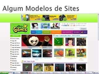 Algum Modelos de Sites
