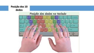 Posição dos 10
dedos

 