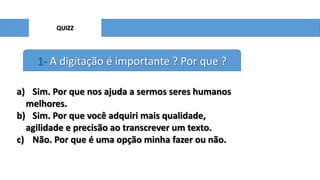 15 aulas de digitação gratuitas para teclado português (Brasil) — Ratatype