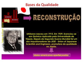 Bases da Qualidade
IzaiasdeSouzaAguiar
 