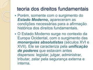 Direito Constitucional II - Aula 01 - Teoria geral dos direitos ...