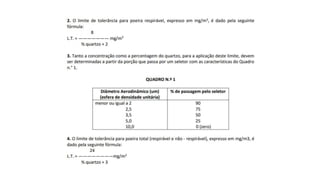 Tópicos de insalubridade e periculosidade