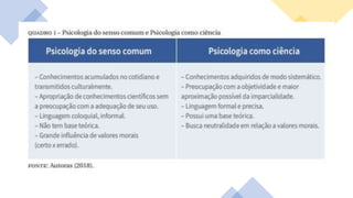 Aula 01 - psicologia aplicada a enfermagem