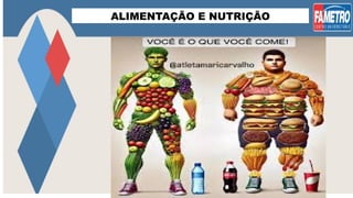 ALIMENTAÇÃO E NUTRIÇÃO
 