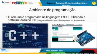 Arduino história. aplicações, principais modelos | PPTX