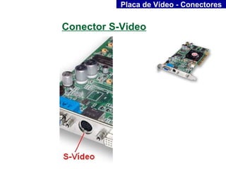 Placa de Vídeo - Conectores


Conector S-Video
 