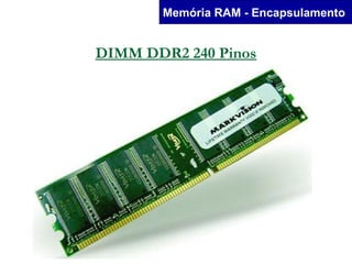 Memória RAM - Encapsulamento


DIMM DDR2 240 Pinos
 