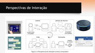 11
Perspectivas de interação
 