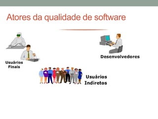 Atores da qualidade de software
 