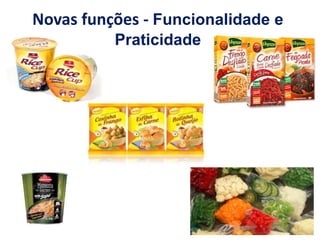Novas funções - Funcionalidade e
Praticidade
 