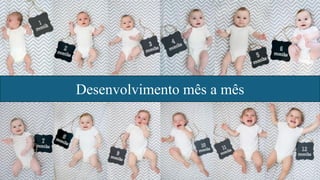 Desenvolvimento mês a mês
 