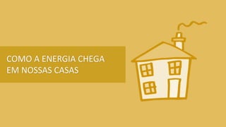 COMO A ENERGIA CHEGA
EM NOSSAS CASAS
 