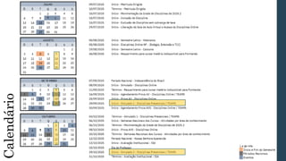 Calendário
 
