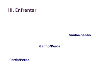 Ganho/Ganho
Ganho/Perda
Perda/Perda
26
 