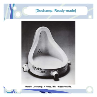 [Duchamp: Ready-made]




Marcel Duchamp. A fonte,1917 - Ready-made.
 