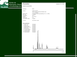 Núcleo de
Bioensaios, Biossíntese
e Ecofisiologia de Produtos Naturais
 