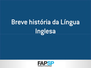 INGLÊS BÁSICO IINGLÊS BÁSICO I
 