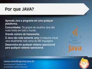 Aula 1 - Introdução a linguagem JAVA SE | PDF