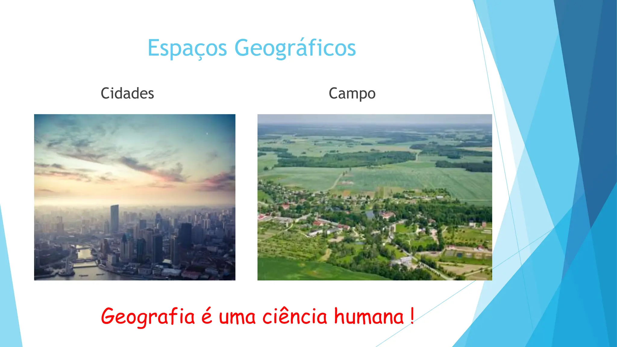 Tema: Geografia e importancia de conhecer essa ciência. Aula 01 - O que ...