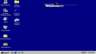 Windows 98 (1998)
 