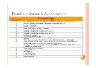 PLANO DE ENSINO E APRENDIZADO
Vamos nos nortear por este documento:
8
 