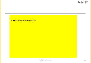 Modelo Oportunista Racional 