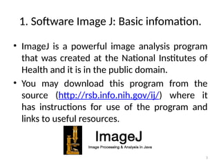 Aula01A-Review Programa do software imageJ | PPTX