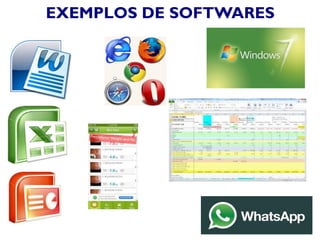 EXEMPLOS DE SOFTWARES
 