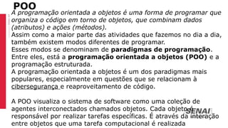 Aula01 programação orientada a objetos 1 | PPTX