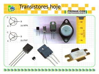 Transistores hoje
 