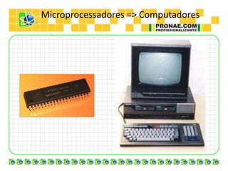 Microprocessadores => Computadores
 