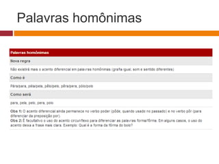 Palavras homônimas
 
