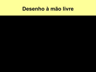 Desenho à mão livre
Como a mente funciona.
Barreiras da mente
Treinar a habilidade certa.
Quebrando barreiras.
 