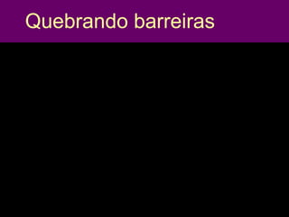 Quebrando barreiras
- Espaço negativo
- Proporções em x e y
- Inversão a 180º
- Enquadramento e reticulação
 
