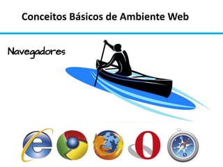 Conceitos Básicos de Ambiente Web
Navegadores
 