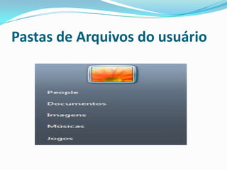 Pastas de Arquivos do usuário

 