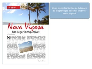 Quais elementos técnicos do Indesign e
 de diagramação podemos encontrar
           nessa página?
 