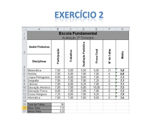 EXERCÍCIO 2

 